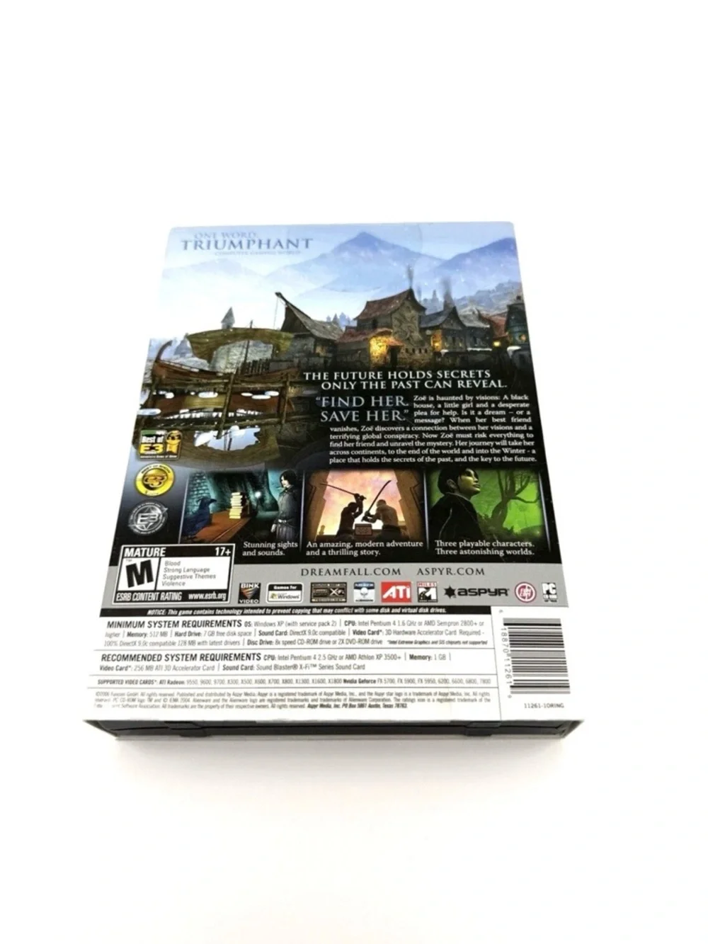 Dreamfall: The Longest Journey (PC, 2006) Complete